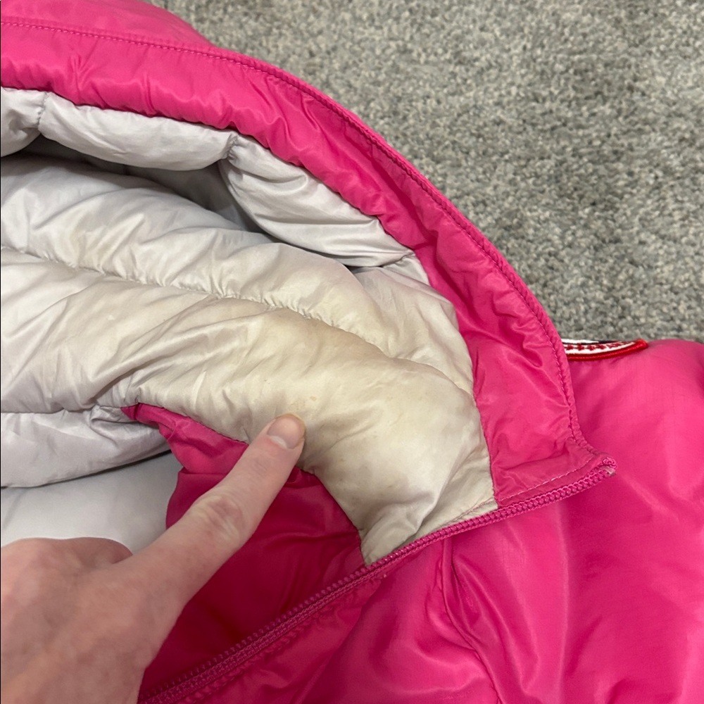 Canada Goose Pink Hooded Jacket - Picture 6 of 15